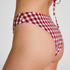 Highleg High-Waisted Bikini Bottom Amalfi, Red