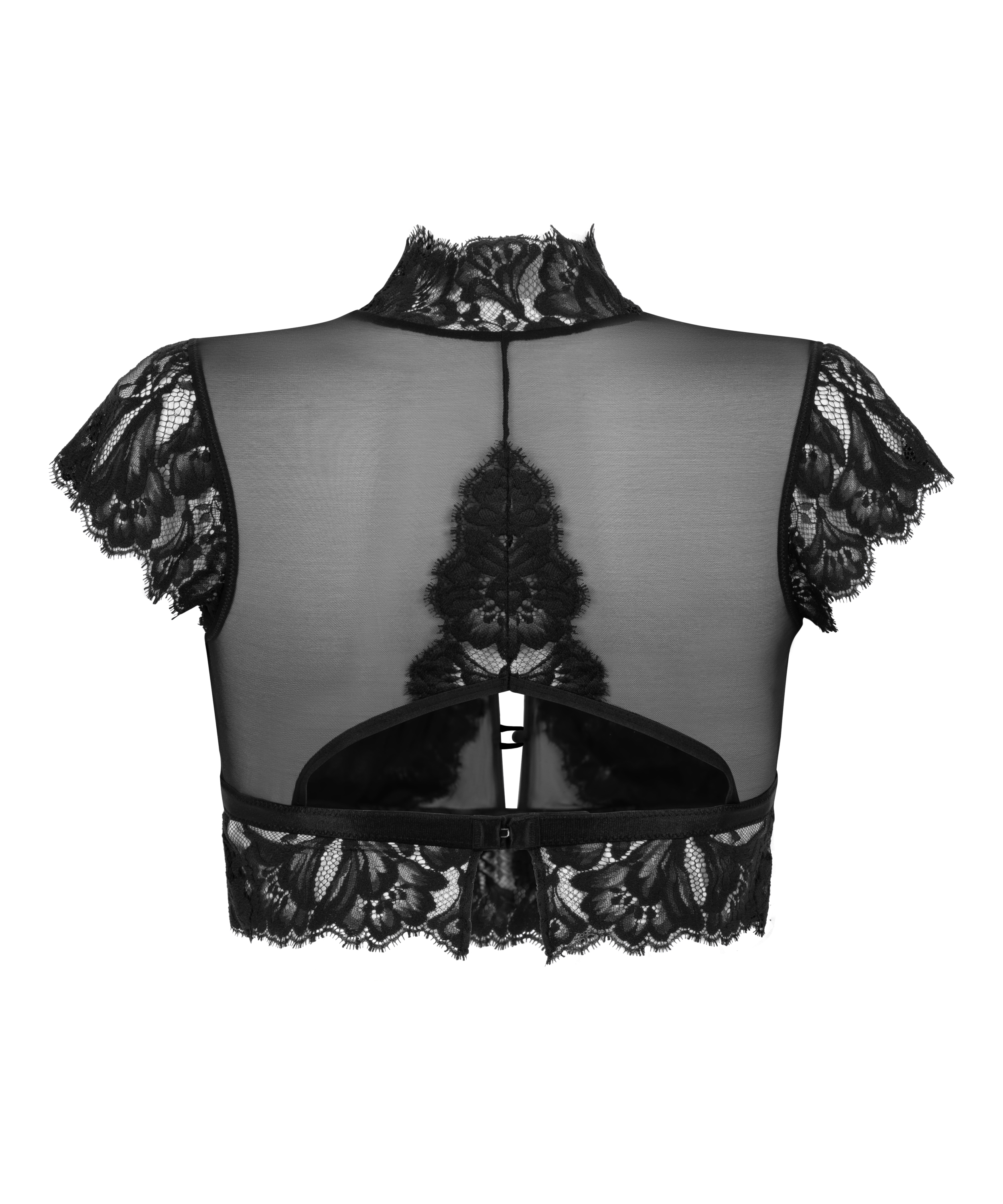 Amelia Bralette, Black, main