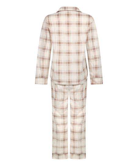 Pyjamaset Polar Fleece, White