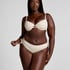 Crochet Bikini Top, White