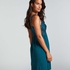 Nora Lace Slip Dress, Blue
