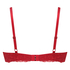 Marine Padded Underwired Bra, Red