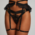 Private Suspender Belt, Black