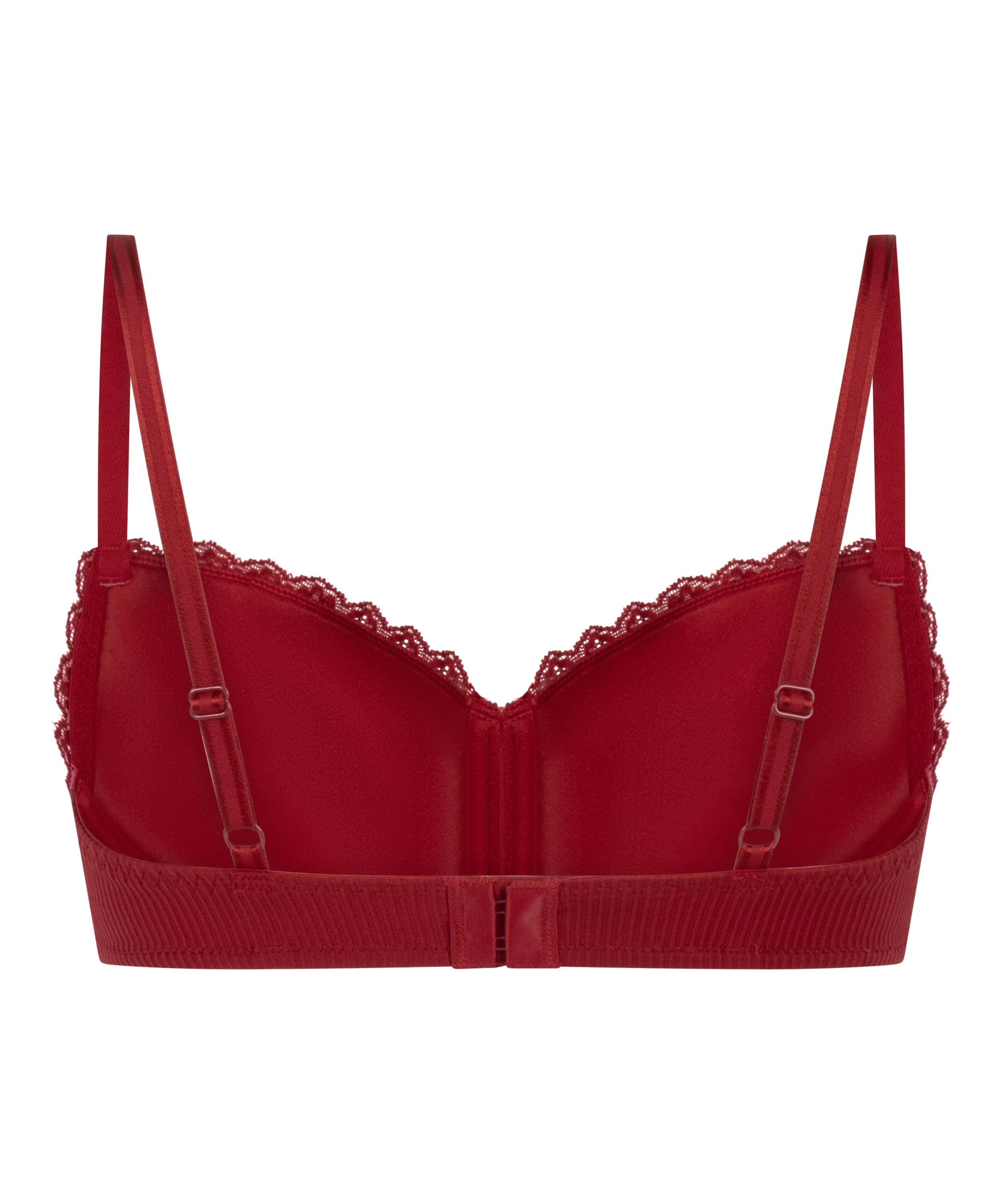 Lola Padded Underwired Bra, Red, main