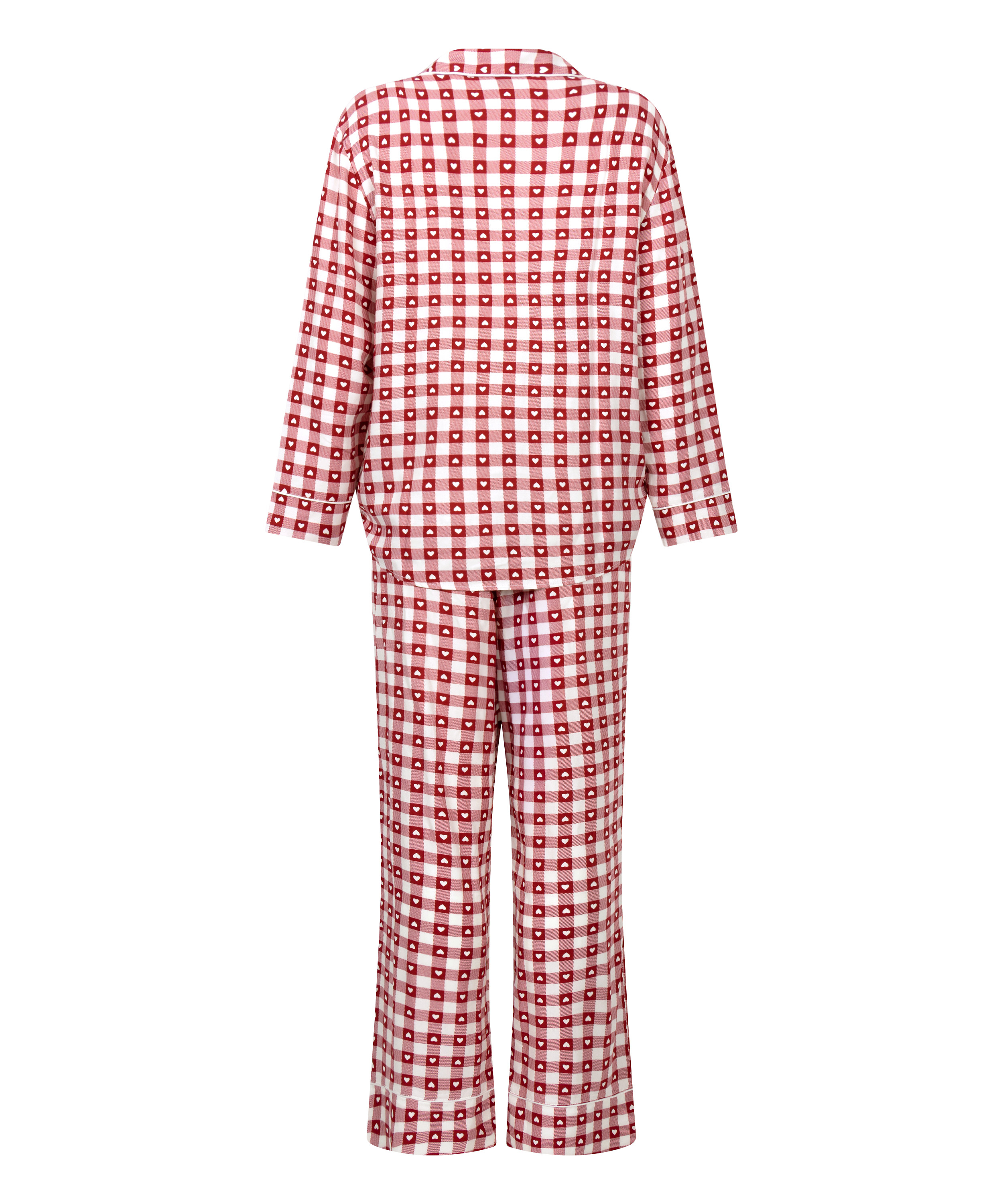 Pyjamaset Twill, Red, main