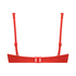 Non-padded bikini top BoraBora, Red