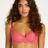 Claire Padded Underwired Bra, Pink