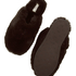 Slipper Faux Fur, Brown