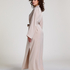Satin Kimono, Beige