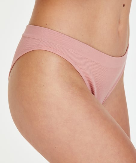 Seamless high leg brazilian, Pink
