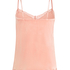 Velours Lace Cami Top, Pink