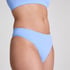 Dianne High Leg Thong, Blue