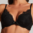 Arabella Padded Underwired Maximiser Bra, Black