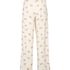 Pants Loose Pointelle, White