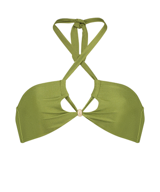 Holbox Bikini Top, Green