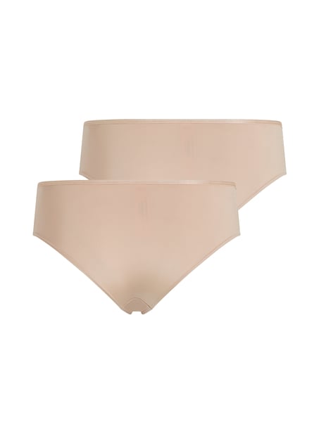 2-pack of Angie Brazilian knickers, Beige