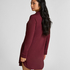 Essential Jersey Shirtdress, Purple