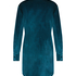Shiny Velours Nightshirt, Blue