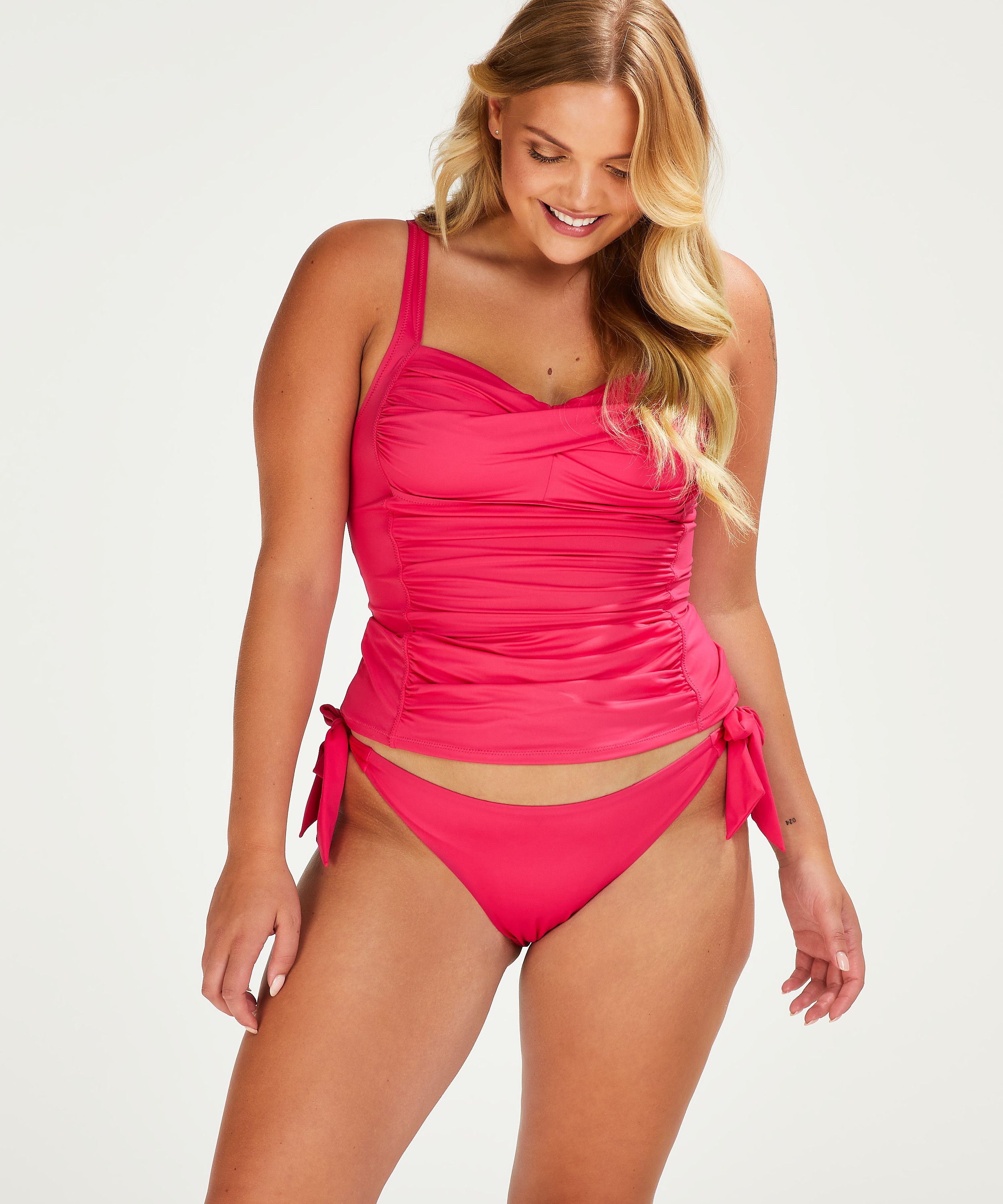 Luxe Shaping Tankini, Pink, main