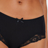 Secret Lace boxers cotton, Black