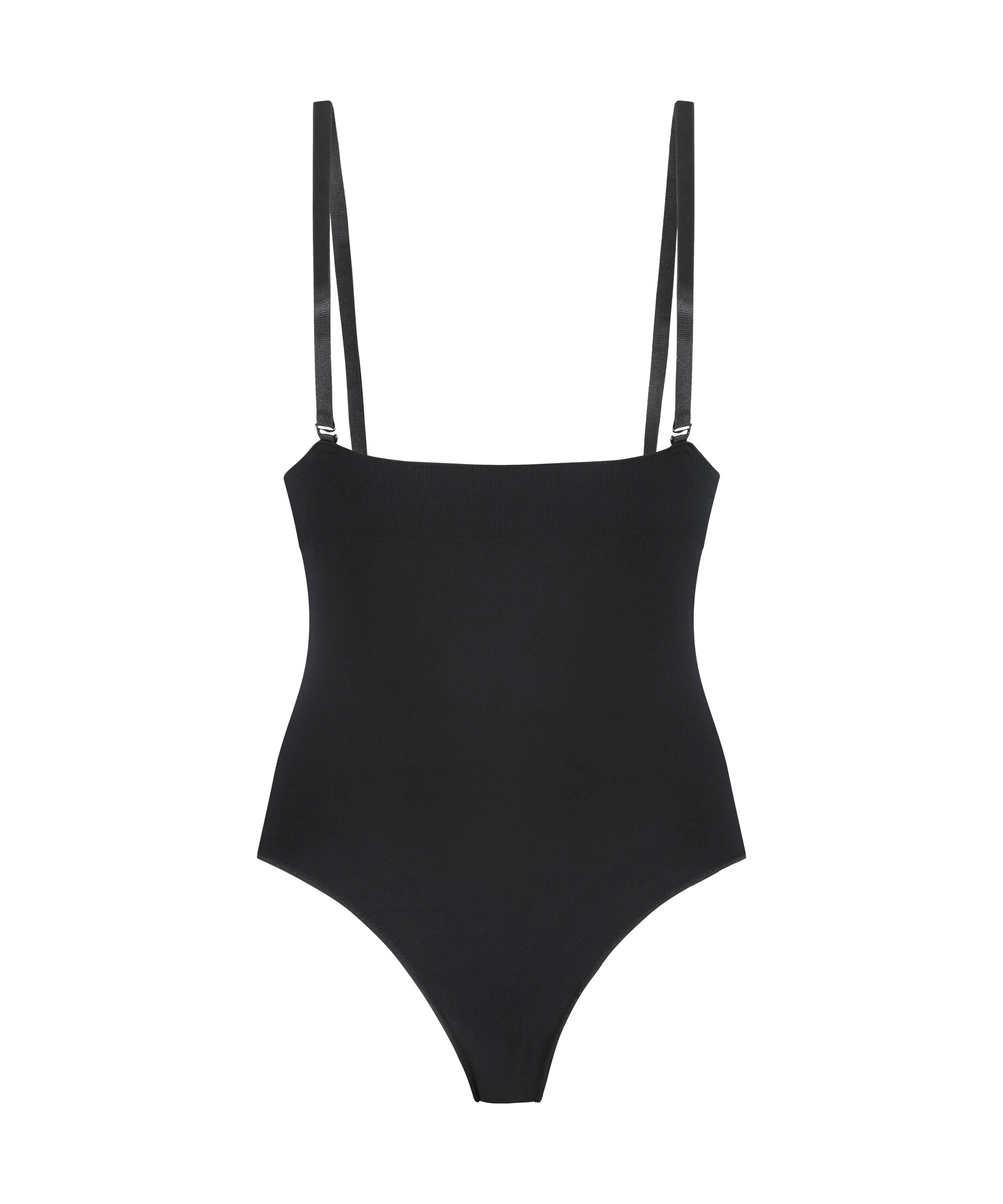 Seamless Enhancing High Waisted Knickers, Black