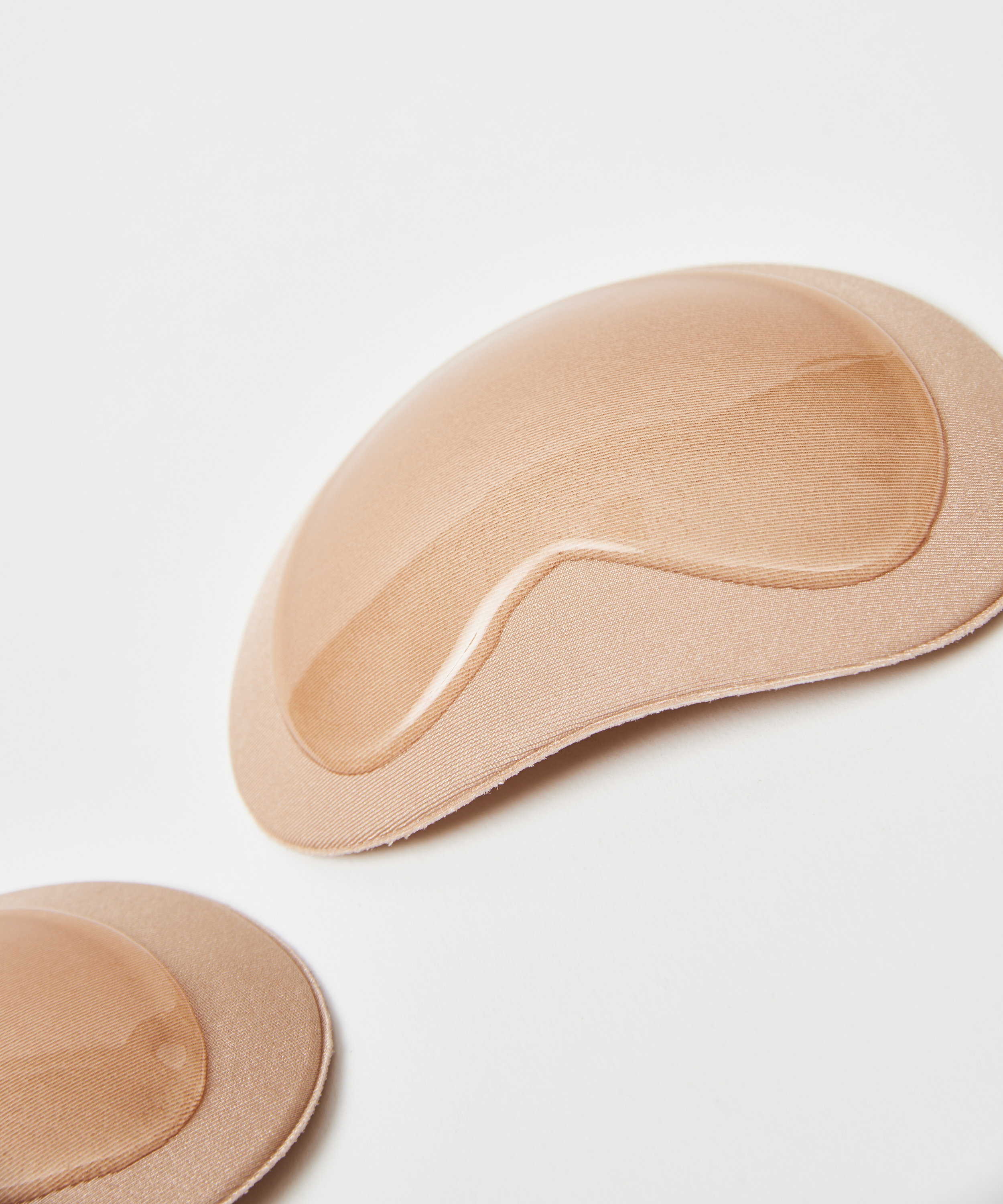Stick on push up pads, Beige, main