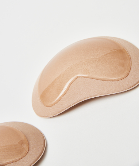 Stick on push up pads, Beige