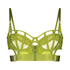 Sable Non-Padded Longline Underwired Bra, Green