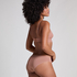 Smooth Triangle Bralette, Brown