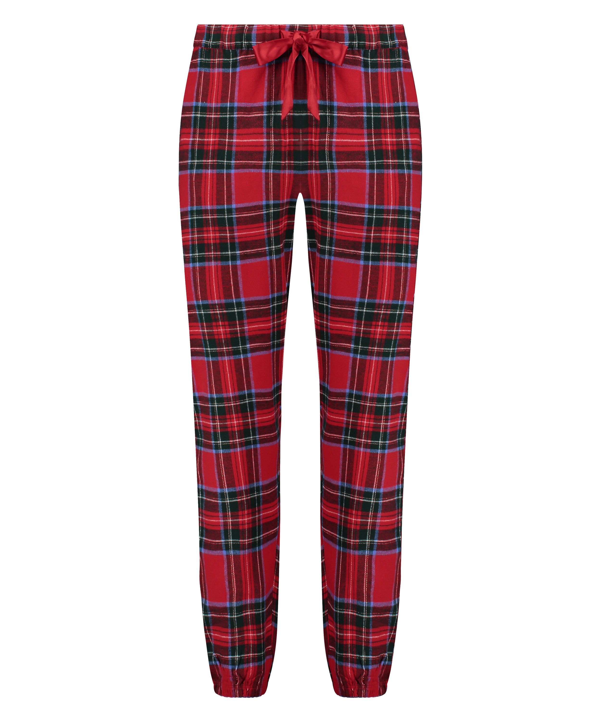 Flannel Pyjama Pants, Red