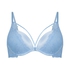Isabella Padded Push-Up Underwired Bra, Blue