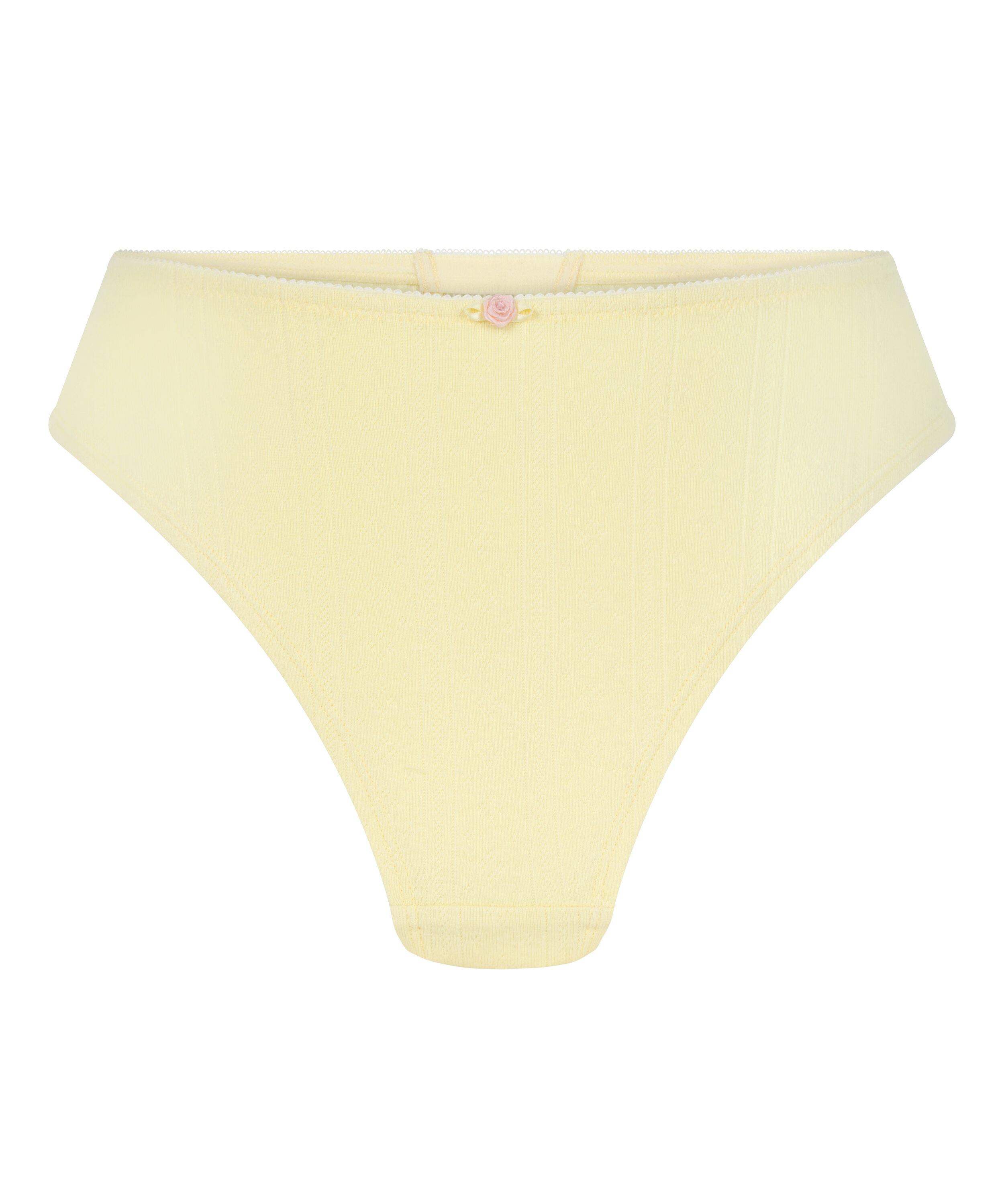 Pointelle Brazilian, Yellow