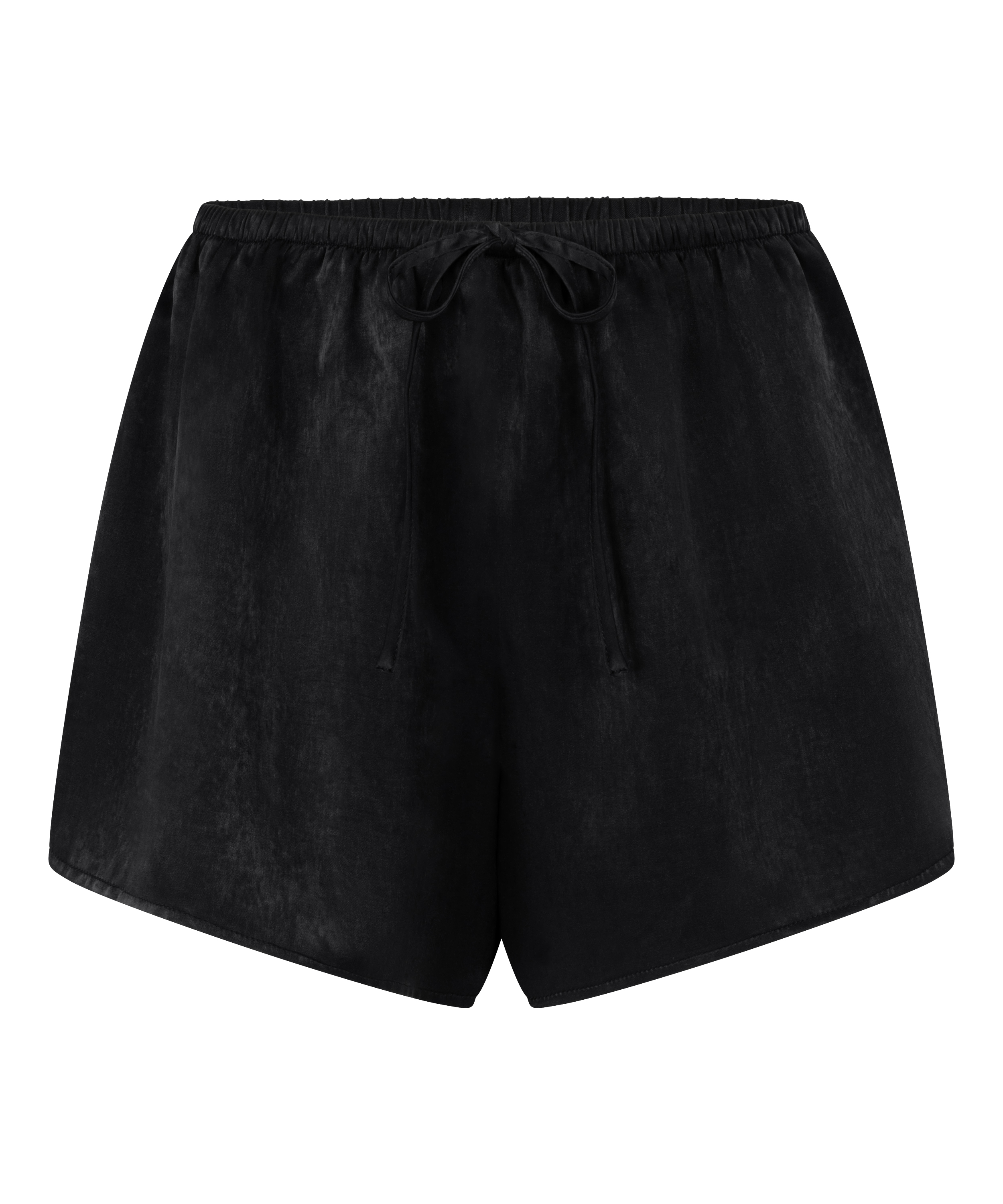 Ayla Satin Shorts, Black, main