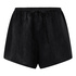 Ayla Satin Shorts, Black