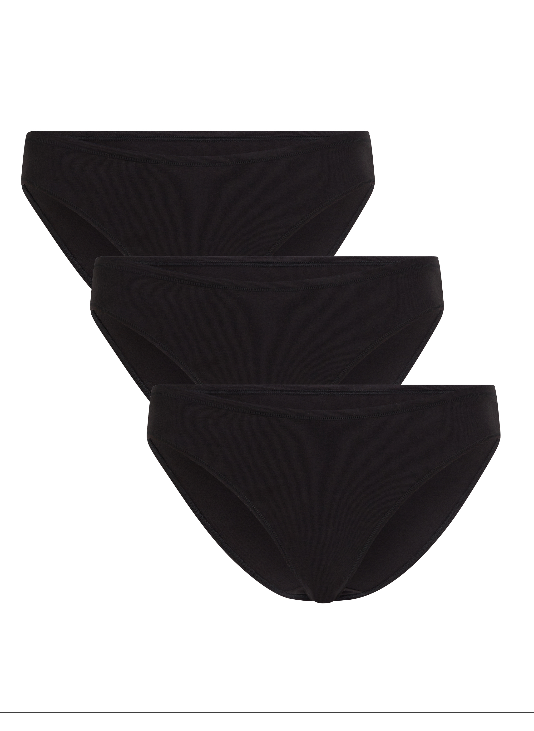 3-Pack Brazilian Kira, Black, main