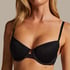 Essential Padded Underwired Push-Up Bra, Black