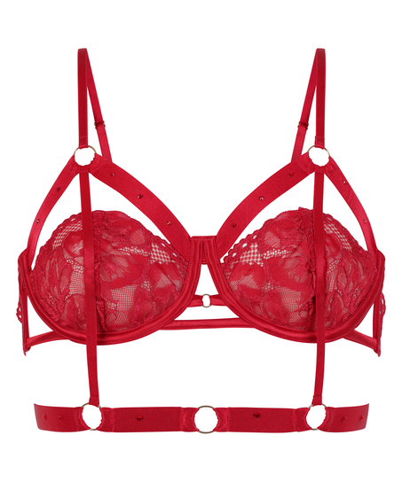 Jacky Non-Padded Underwired Bra, Red