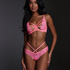 Sosha Non-Padded Underwired Bra, Pink