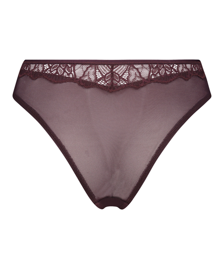 Mel High Leg Brazilian I AM Danielle, Purple