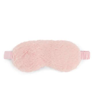 Fake fur sleep mask, Pink
