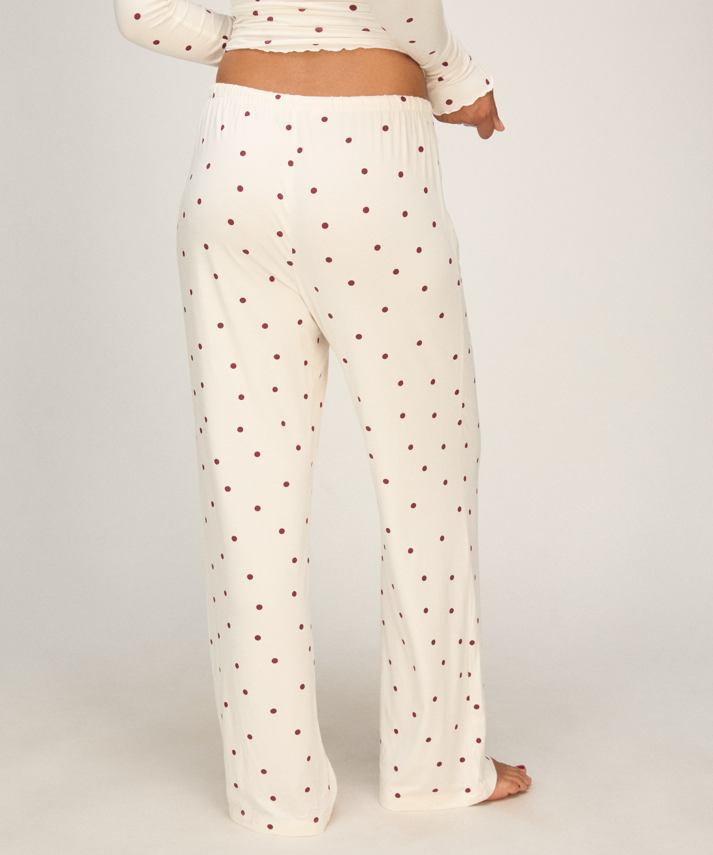 Pant Jersey Dot, White, main