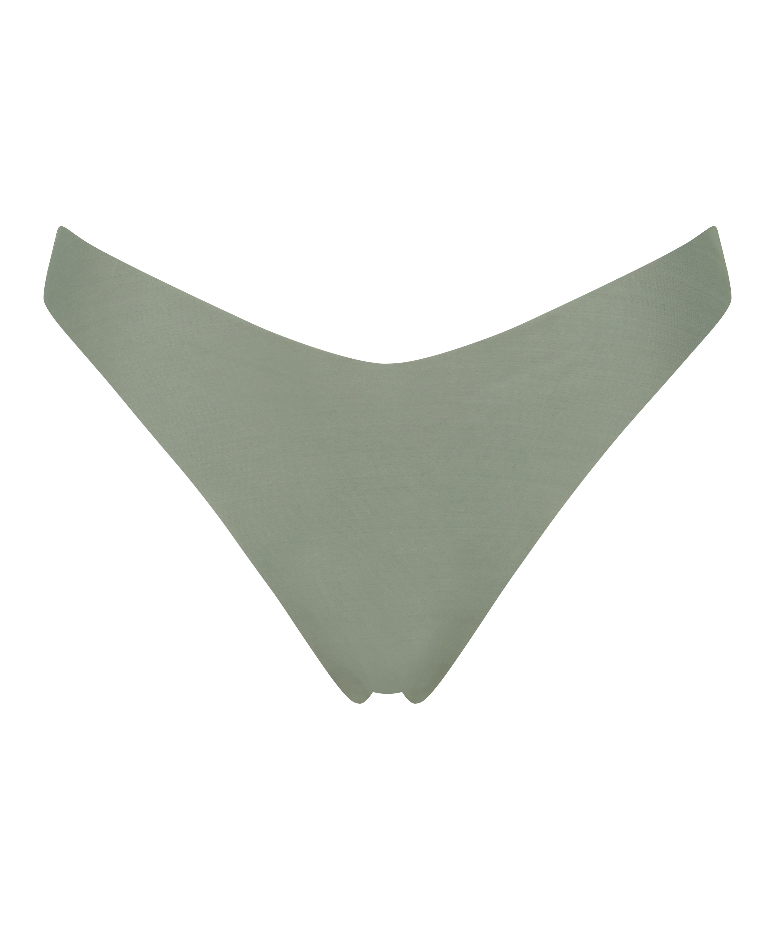 High-Cut invisible fishnet thong, Green, main