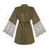 Satin Kimono, Green