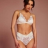 Hannako bralette, White