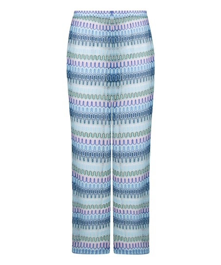 Cali Crochet Pants, Blue