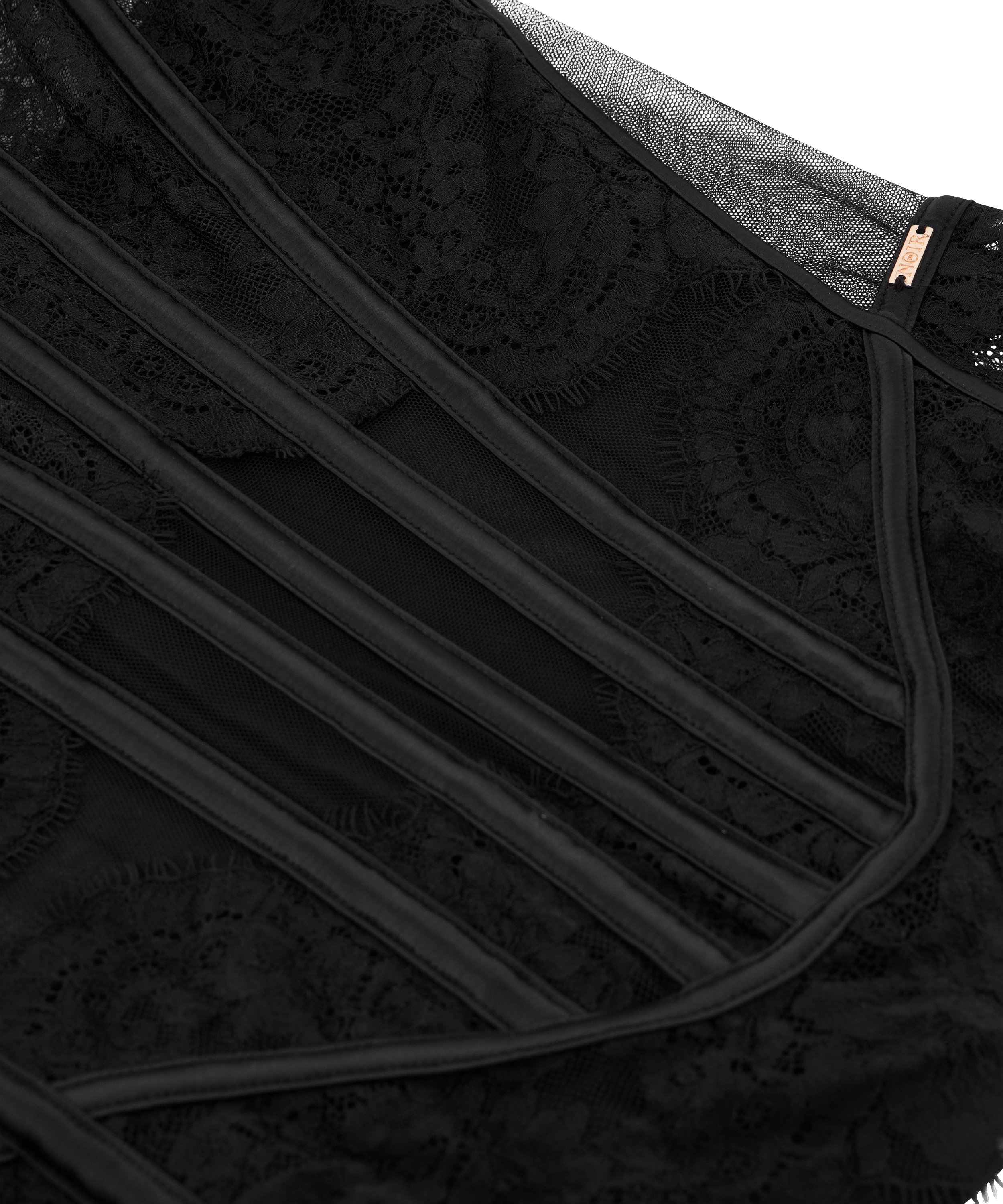 Chalice Corset, Black, main