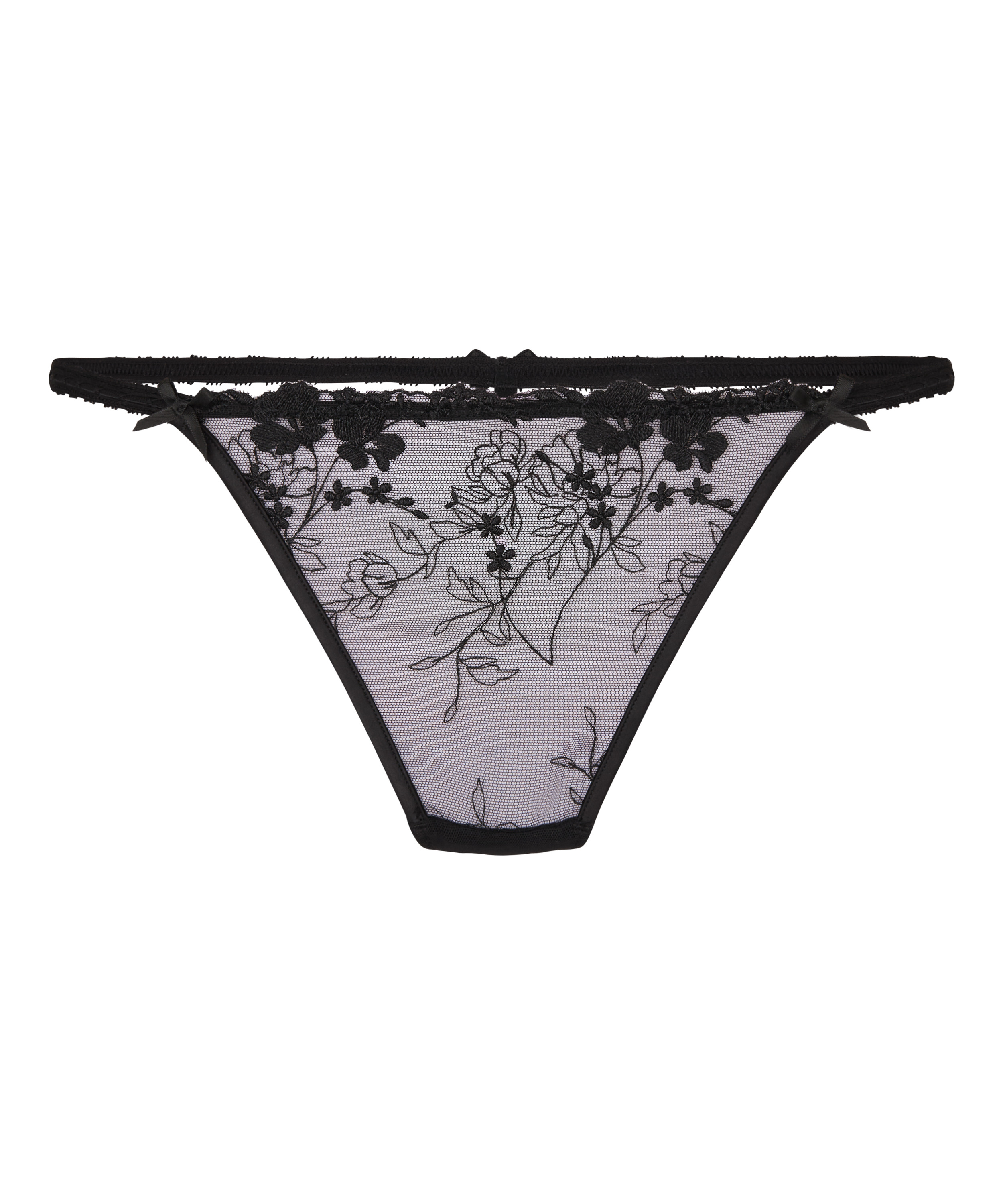 Peonie Highleg Thong, Black, main