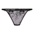 Peonie Highleg Thong, Black