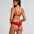 Marianna Triangle Bralette, Red