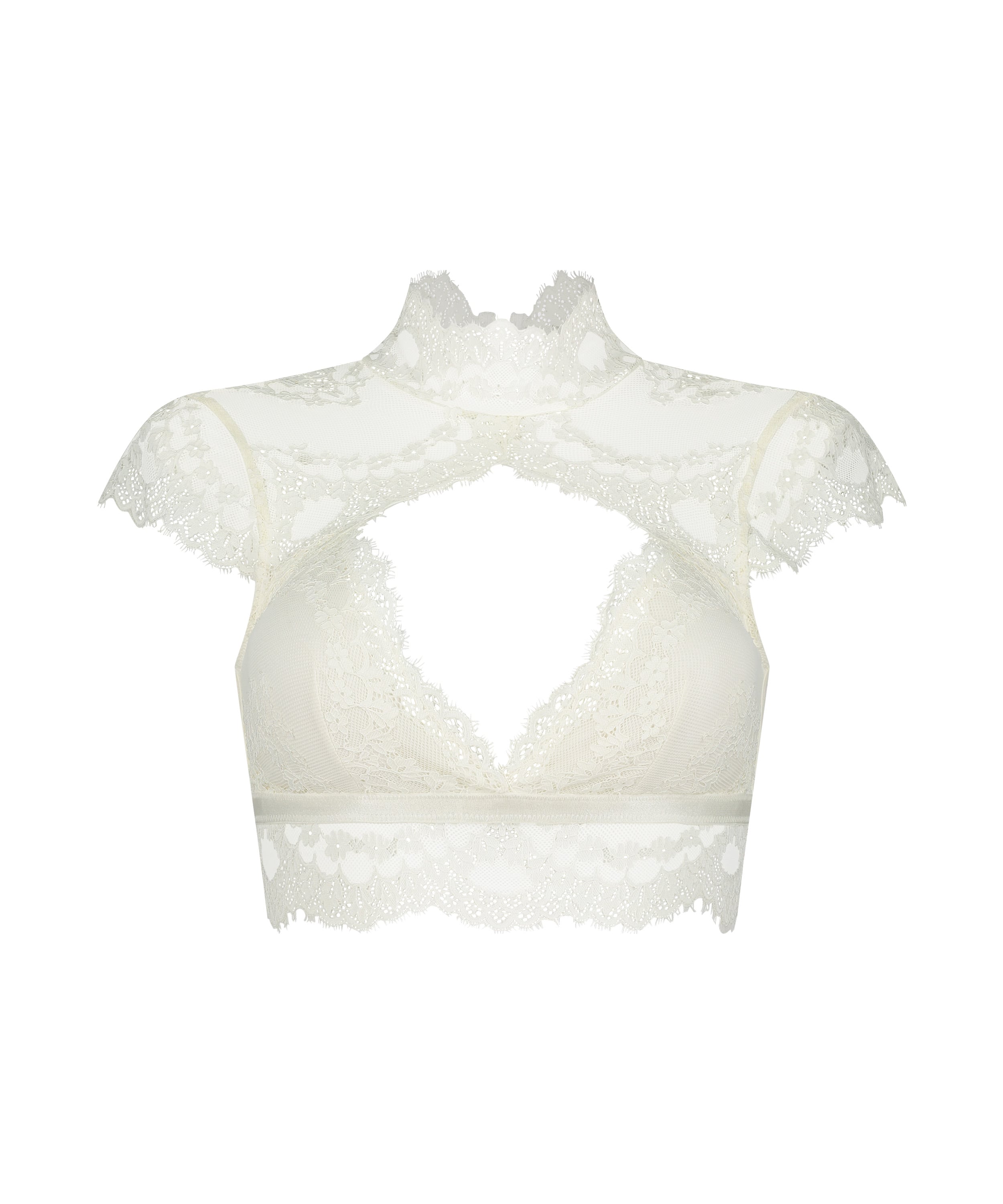 Daisy Bralette, White, main